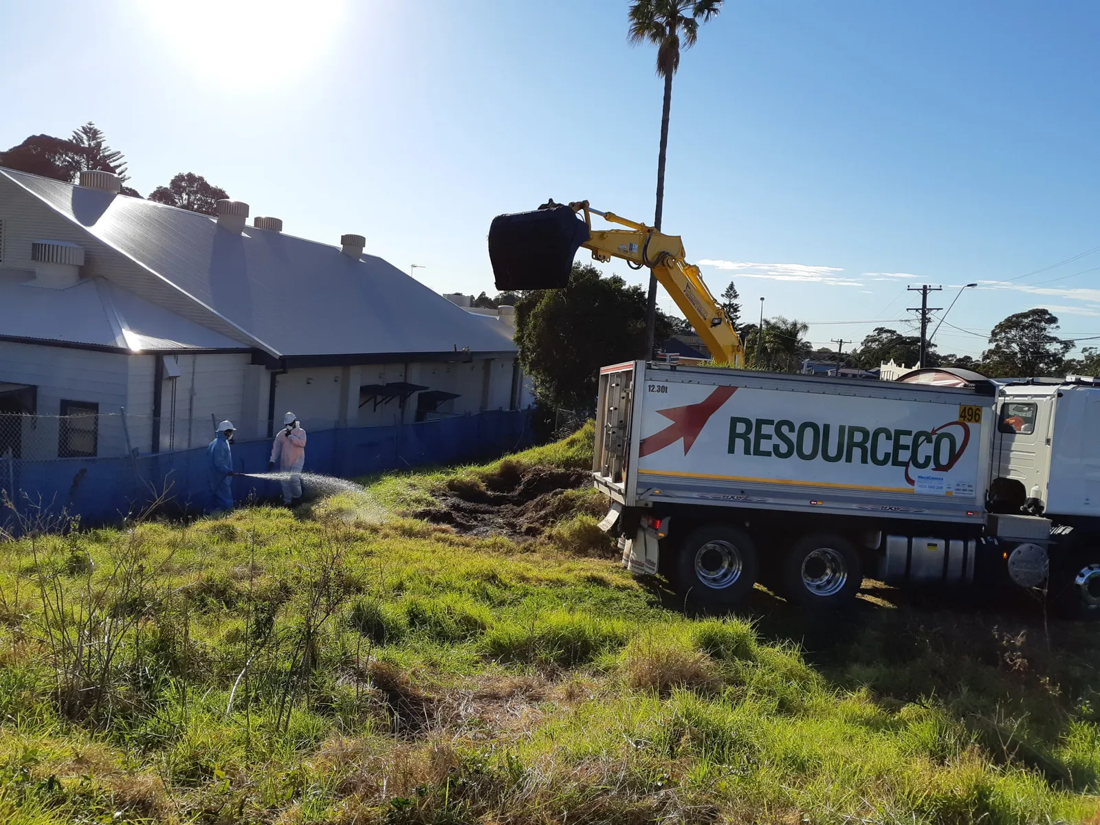 Asbestos removal and site works at Corrimal Anglicare